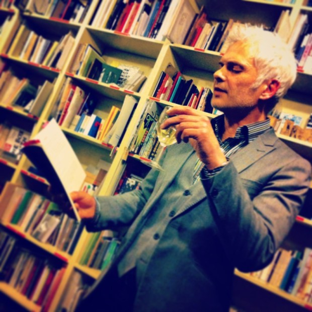 A. A. Walker reading 'Licentia' at the bookartbookshop, Shoreditch, London, 26/03/2015